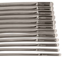 pletiklis - You2Toys Penisplug PPlug 14 dalių plėtiklių rinkinys - Plieninė (You2Toys Penisplug PPlug 14-Piece Dilator Set - Steel) - 3 nuotrauka