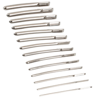 pletiklis - You2Toys Penisplug PPlug 14 dalių plėtiklių rinkinys - Plieninė (You2Toys Penisplug PPlug 14-Piece Dilator Set - Steel) - 4 nuotrauka