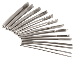 pletiklis - You2Toys Penisplug PPlug 14 dalių plėtiklių rinkinys - Plieninė (You2Toys Penisplug PPlug 14-Piece Dilator Set - Steel) - 5 nuotrauka