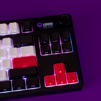 gaming klaviatura - LORGAR KBP70TKLW, Wireless TKL Mechanical Gaming Keyboard Pro, White, EN layout | LRG-KBP70TKLW-WH-US - 3 nuotrauka