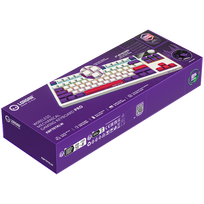gaming klaviatura - LORGAR KBP70TKLW, Wireless TKL Mechanical Gaming Keyboard Pro, White, EN layout | LRG-KBP70TKLW-WH-US - 6 nuotrauka