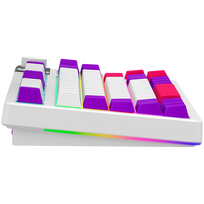 gaming klaviatura - LORGAR KBP70TKLW, Wireless TKL Mechanical Gaming Keyboard Pro, White, EN layout | LRG-KBP70TKLW-WH-US - 10 nuotrauka