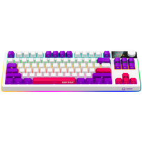 gaming klaviatura - LORGAR KBP70TKLW, Wireless TKL Mechanical Gaming Keyboard Pro, White, EN layout | LRG-KBP70TKLW-WH-US - 11 nuotrauka