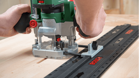 kantu freza - Bosch AdvancedTrimRouter 18V-8; 18 V (be akumuliatoriaus ir pakrovėjo) - 4 nuotrauka