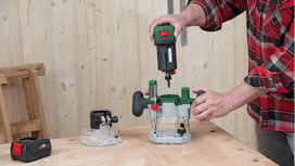 kantu freza - Bosch AdvancedTrimRouter 18V-8; 18 V (be akumuliatoriaus ir pakrovėjo) - 5 nuotrauka