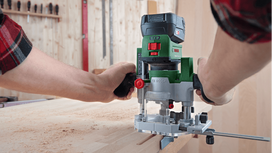 kantu freza - Bosch AdvancedTrimRouter 18V-8; 18 V (be akumuliatoriaus ir pakrovėjo) - 7 nuotrauka