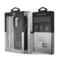 samsung s21 - Mercedes-Benz "MEHCS21MCLSSI Dynamic Leather Cover Galaxy S21 Plus" Black - 2 nuotrauka