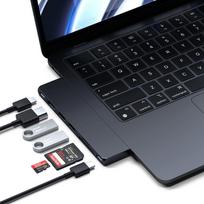 macbook docking station - Satechi USB-C Pro Hub Slim – vidurnaktis - 3 nuotrauka