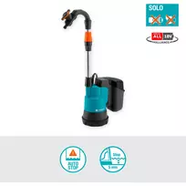 drenazinis siurblys - Gardena 14602-66 water pump Impulse pump 2 bar 2000 l/h - 2 nuotrauka