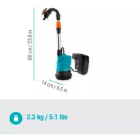 drenazinis siurblys - Gardena 14602-66 water pump Impulse pump 2 bar 2000 l/h - 3 nuotrauka