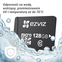 micro sd 128gb - LEXAR EZVIZ CS-CMT-CARDT128G-D 128GB Micro SDXC Klasė 10 - 6 nuotrauka