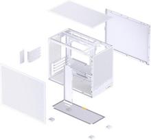 pc case - Jonsbo D32 STD Mesh Mini-Korpusas, mATX - Baltas (White) - 3 nuotrauka