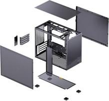 jonsbo d32 - Jonsbo D32 STD Mesh mATX Korpusas - Juodas (Black) - 3 nuotrauka