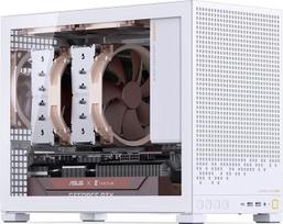pc case - Jonsbo D32 PRO Baltas kompiuterio korpusas, mini korpusas, mATX, grūdintas stiklas - baltas - 7 nuotrauka