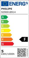 led e27 60w - Philips LED R63 E27 4,5 W 410 lm 2700K Šiltai balta (Warm White) - 2 nuotrauka