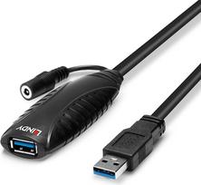 usb prailginimo - Lindy USB 3.0 Aktiv-Verlängerung Typ A/A M/F 10m - 3 nuotrauka