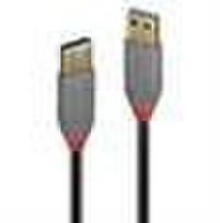 lindy anthra line - Lindy Anthra Line USB 3.0 A Cable 5m Black - 2 nuotrauka