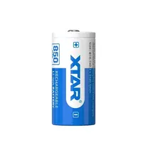 akumuliatorius 6v - Xtar 16340 850mAh Li-ion 3.6V Battery - 2 nuotrauka