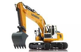 rc ekskavatorius - Jamara Liebherr R936 405112 Oranžinė - 2 nuotrauka