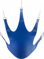 Mr. Sling Boudoir Leather Support Sling 5-Point Suspension Juodas