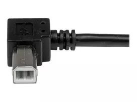usb i com kabelis - StarTech USBAB2MR USB 2.0 A į USB B kabelis 2m Juodas (Black) - 5 nuotrauka