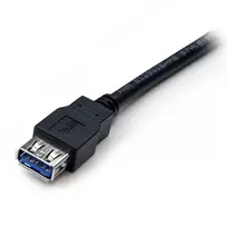 usb extension cable 2 m - StarTech USB 3.0 Extension Cable A to A 2 m Juodas (Black) - 2 nuotrauka