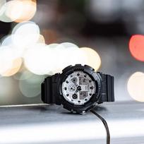 casio g shock - CASIO G-SHOCK GA-100WD-1AER Juodas (Black) - 4 nuotrauka
