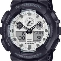 casio g shock - CASIO G-SHOCK GA-100WD-1AER Juodas (Black) - 8 nuotrauka