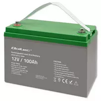 akumuliatorius 12v - UPS akumuliatorius Qoltec, 0.1 Ah - 3 nuotrauka