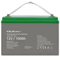 akumuliatorius 12v - UPS akumuliatorius Qoltec, 0.1 Ah - 7 nuotrauka