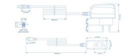 jungikliu blokas - Teltonika POWER SUPPLY, 9W | Teltonika | PR3PUEU3 - 2 nuotrauka