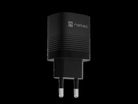 30 w usb c pakrovejas - NATEC Charger Ribera GaN USB-A USB-C 30W | NUC-2141 - 6 nuotrauka