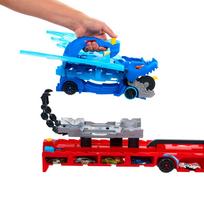 dragon wheels - HOT WHEELS CITY transporteris – Dvigubas drakonas, JBM72 - 4 nuotrauka