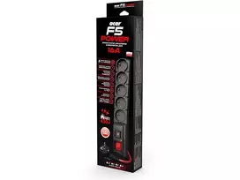 5 230 - Acar F5 Power W2291 5 lizdai 5 m Juodas (Black) - 3 nuotrauka
