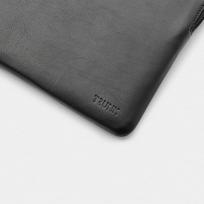 macbook leather sleeve - Trunk Leather Sleeve for MacBook 16" Juoda (Black) - 4 nuotrauka