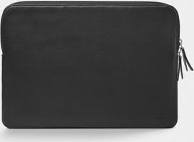 macbook leather sleeve - Trunk Leather Sleeve for MacBook 16" Juoda (Black) - 6 nuotrauka