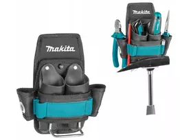 makita e tools - Makita E-15285 Sutvirtintas 3-jų skyrių įrankių dėklas su tvirtinimu plaktukui. Kabinamas prie diržo. - 2 nuotrauka