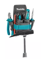 makita e tools - Makita E-15285 Sutvirtintas 3-jų skyrių įrankių dėklas su tvirtinimu plaktukui. Kabinamas prie diržo. - 4 nuotrauka
