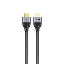 hdmi 2.1 5m laidas - Unitek HDMI 2.1 8K LUX Oplot kabelis 5m - 4 nuotrauka