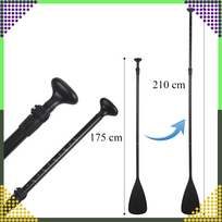 baidares - Realprices Reguliuojamas Sulankstomas Irklas 2in1 210 cm (Pro) - 5 nuotrauka