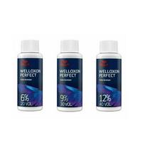 oksidantai plaukams - Wella Professionals Welloxon Perfect oksidacinė emulsija 60 ml 6% 20Vol. - 3 nuotrauka