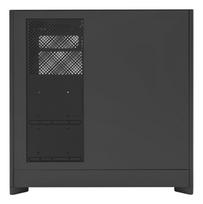 montech pc case - Montech HS01 PRO PC-kompiuterio korpusas, Midi-Tower, ATX, aRGB, Tempered Glass - juodos spalvos - 3 nuotrauka