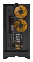 montech pc case - Montech HS01 PRO PC-kompiuterio korpusas, Midi-Tower, ATX, aRGB, Tempered Glass - juodos spalvos - 4 nuotrauka