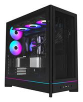 montech pc case - Montech HS01 PRO PC-kompiuterio korpusas, Midi-Tower, ATX, aRGB, Tempered Glass - juodos spalvos - 8 nuotrauka