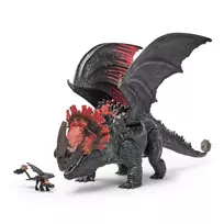 toothless how to train your dragon - Spin Master How to Train Your Dragon Red Death Chomping Rampage 6072650 - 8 nuotrauka