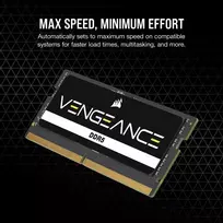16gb ddr5 ram - Corsair Vengeance CMSX16GX5M1A5200C44, DDR5, 16 GB, 5200 MHz - 5 nuotrauka