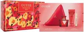 GUESS Seductive Red rinkinys moterims (EDT, 75 ml + kūno losjonas, 100 ml + EDT, 15 ml + kosmetinė)