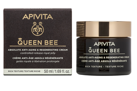 apivita - Apivita Queen Bee Holistic Age Defense Cream Rich Texture 50ml - 2 nuotrauka