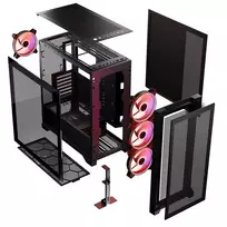 modecom - Modecom Volcano Expanse S Apex ARGB MIDI Juodas (Black) - 3 nuotrauka