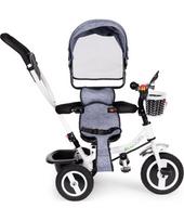 triratukas - Triratukas EcoToys 3-Wheel Bike MSP1797, pilkas - 6 nuotrauka